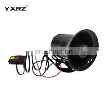 Super Loud ABS Material 30w 12v 110dB Warning Alarm Siren Security 3 Sound Electronic Horn Speaker With Controller Button thumbnail-2