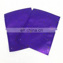 Customized Printed Laminated Mylar 3 Side Seal Bag Flat Plastic Snack Packaging Bag Smell Proof Flat Plastic Bag thumbnail-5