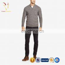 100% Pure Pashmina Sweater Men V Neck Cashmere Sweater