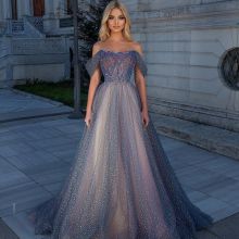 2021 sequined party evening dress ball dinner wedding dress formal occasion gauze cocktail dress parade