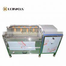Fully Automatic Electric Brush Roller Washing Machine for Sweet Potato Taro Ginger Carrot Cassava Peeling Machine thumbnail-3