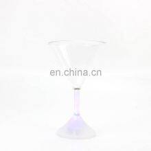 New Arrival Design LED Light Up Flashing Plastic Martini Cocktail Glasses thumbnail-1