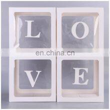 Clear Empty Balloon Surprise Gift Box Halloween Airballoon Explosion Packaging Box Wholesale thumbnail-5