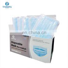 2021 Human Protection Comfortable Disposable Dispos Simple Pack With-box 3 Ply Pli Civil Face Safety Mask thumbnail-2