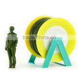 Pla 3d Printer Material Dark Green Filament With the New Spool Convertible Into a Coat Hanger. Spool Holder Included. thumbnail-1