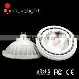 INNOVILIGHT Factory Price White Shell 12 Degree 15W GU10 LED AR111