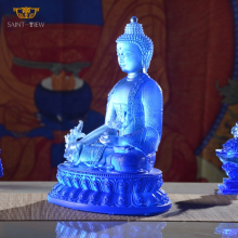 Factory Original Crystal Healthy Pharmacist Medicine Buddha Statues thumbnail-2
