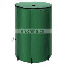 100 Gallon Foldable Car Water Barrel Portable Rain Barrel Water Collector Tank With Diverter thumbnail-3