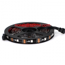 High Bright 5V LC8813 Led Strip 5m 30Leds Per Meter IP65 Waterproof Grade Addressable RGB Pixel Led Strip For Outdoor Use