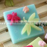 Three Cavity Square Food Grade Silicone Mould For Soap Cake Chocolate Jelly Pudding Making thumbnail-2