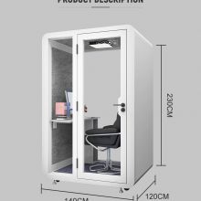 Soundproof Meeting room Movable Multi-person office pod Customized office meeting booth sofa multiple person meeting pods