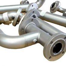 ASME B31.3 Customized Spool Flange-flange Stainless Steel Pipe Fabrication 10