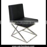 DC-108 Creative Stainless Steel Leg Chair thumbnail-1