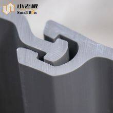 Plastic Sheet Pile U Type Seawall Retaining Wall PVC Sheet Pile Vinyl Sheet Piling for Water Control Solution thumbnail-2