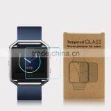 2016 Hot Sale Anti Scratch Tempered Glass Screen Protector Film for Fitbit Blaze Explosion Proof Protective Film for Fitbit Quality Choice