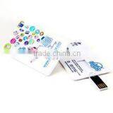2016 Bulk New Design High Quality Ultra Slim Credit Card USB 2.0 Flash Drive, Business Credit Card Shape USB Custom Logo thumbnail-2
