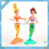 beauty Mermaid figure with different color dress