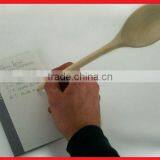 Wooden Spoon Writing Pen With Burnt Logo thumbnail-1