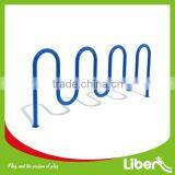 Waves Shape Outdoor Metal Bike Rack for Bicycle LE.CT.001