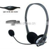 Binaural Call Center Headset With USB Plug and QD Cable thumbnail-1