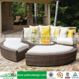 outdoor aluminum frame resin wicker furniture