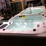 CE hot sales fiberglass swim spa swim pool