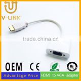 Manufactory hdmi to vga wire with video data transfer