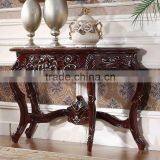 European French Style Rose Carved Antique Inlaid Wood Furniture