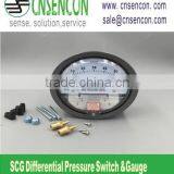 High quality Air Low Differential Pressure Gauge SCG 0-60Pa