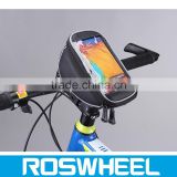 Wholesale high quality bicycle phone punch bag with PU leather 11810M