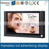 Flintstone 7 Inch Motion Activated ir Body Sensor Auto Loop Play Small Lcd ad Display