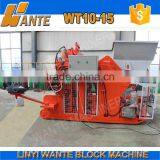 10 Pcs per Mould High Capacity Hollow Block Making Machine Factory thumbnail-3