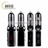 New Dual USB Port Car Pickup Bluetooth FM Transmitter MP3 Player LCD Digital Kit thumbnail-2