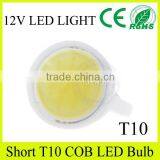 Car Body Kit Automobile Parts 12v Short T10 Cob Led Bulb Hottest Sale Product in Guangzhou