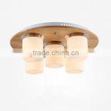 Wooden Ceiling Lamp Fixture Vintage Bar Counter American Brief Child Modern Lamp Wood Ceiling Light