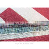 Square High Quality American American Flag and Dog Pattern Cotton Material Back Cushion Hand-make Pillow Hand Bagtable Cloth on thumbnail-4