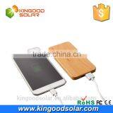 Newest Products Shell Customized Design Logo 4000mah Portable Charger Wooden Power Bank Quality Choice thumbnail-5