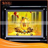 Manufacturing Acrylic Silver Glitter Photo Frame