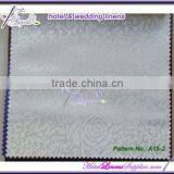 Dia-126"(320cm) Rose Pattern Polyester Jacquard Tablecloths for Table Decorations-Jacquard Pattern No. A15-1,2,3,4 thumbnail-2