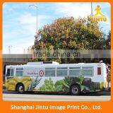 Digital Print Full Color Vinyl Vehicle Wrap Vinyl Bus Advertising Wrap