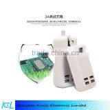 8 Port Multiple USB Wall Charger , Travel Charger 5V 9.2A USB Wall Charger for IPhone IPad Samsung Galaxy Pad thumbnail-3