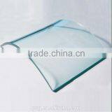 Curved tempered glass / curved bend tempered sheet glass /curved tempered glass for curtain wall