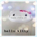 christmas gift hello kitty cat shaped metal tin box for candy packing