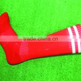 Plain football socks,Red top quality socks in stock,Wholesale bulk wholesale socks