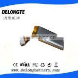 3.7v 2200mah Li-ion Lipo Battery With Pcb and Connectors 3pins 903472