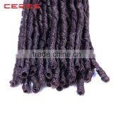 Cheap Wholesale Price Ebony Soft Dread Lock Synthetic Braiding Hair Extension Quality Choice thumbnail-5