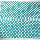 RTHCFC-21 Handmade Block Printed Cotton Fabric Pol Ka Dot Border Style Fabric Manufacturer Jaipur