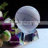 2016 Crystal Glass Nba Plastic Basketball Trophy Wholesale thumbnail-6