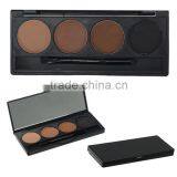 Private Label Cosmetics 4 Shades Colorful Shimmer Waterproof Eyebrow Powder