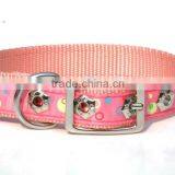 2013 Fashion Dog Collar Nylon Material With Lanyard